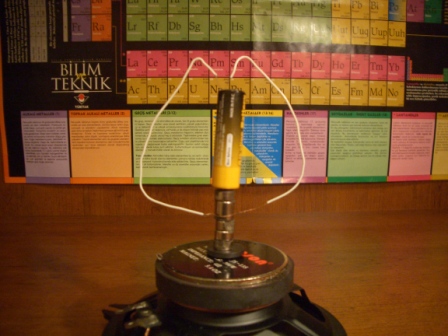 Pil motoru deney kurulumu